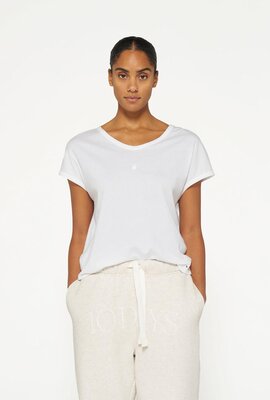 10Days White THE V-NECK TEE