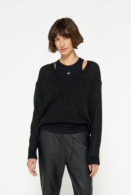 10Days Black THE THIN SWEATER