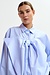 Essentiel Antwerp Lichtblauw Bow Blouse