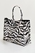 Essentiel Antwerp Zwart / wit Tas Shopper