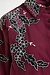 Essentiel Antwerp Bordeaux Embroidered Blouse