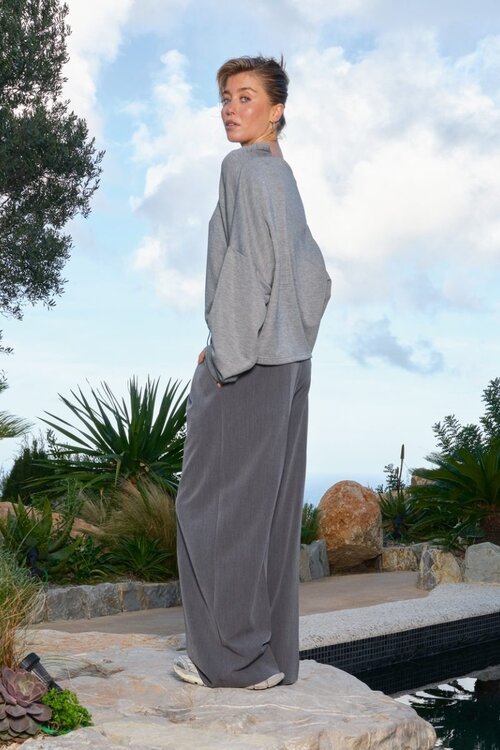 Sea Me Happy Grijs Shirt