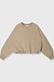 10Days light earth pleated sweater 10