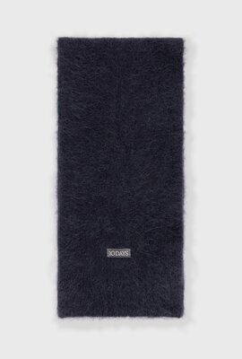 10Days Dark Navy soft hairy knit scarf 10Days Dark Navy soft hairy knit scarf