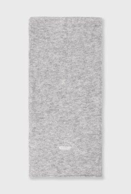 10Days Light Grey Melee soft hairy knit scarf 10Days Light Grey Melee soft hairy knit scarf