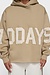 10Days light earth statement logo hoodie