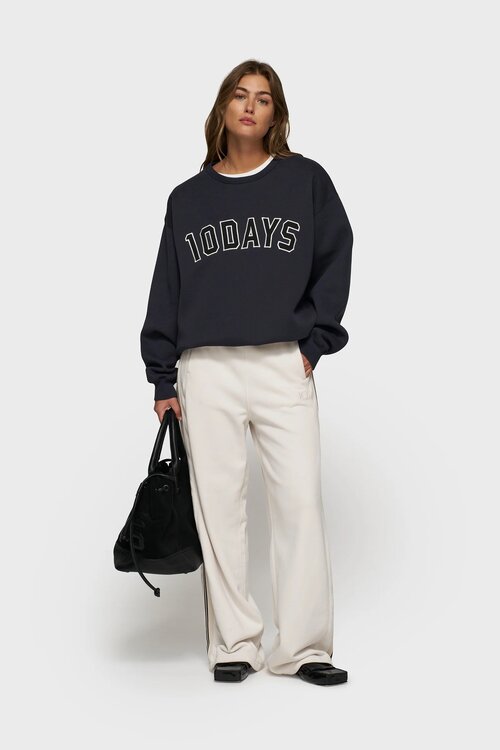 10Days Dark Navy statement sweater