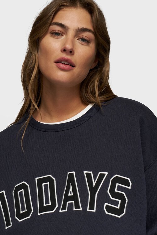 10Days Dark Navy statement sweater