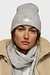 10Days Light Grey Melee soft hairy knit beanie