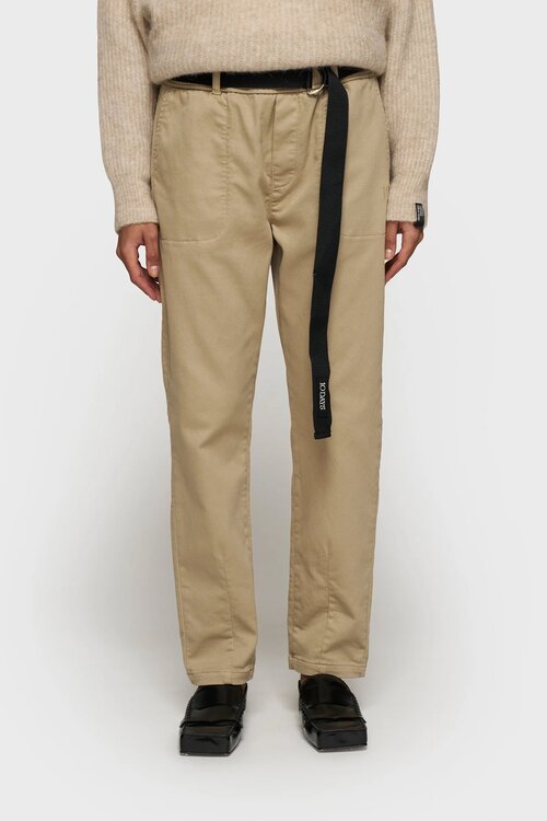 10Days light earth belted pants