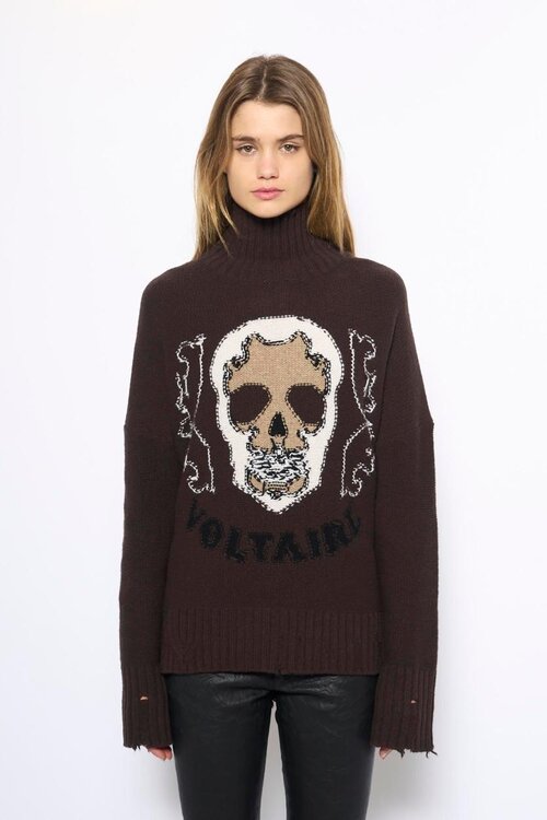 Zadig & Voltaire Donkerbruin Trui