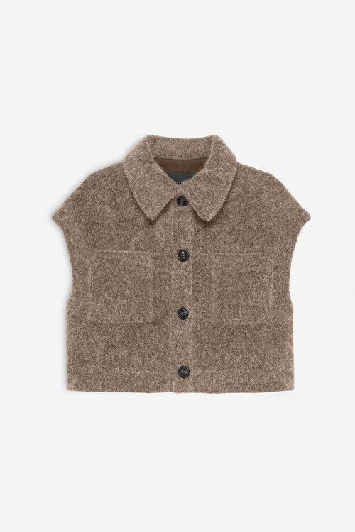 Studio AR by Arma Taupe Plume bodywarmer