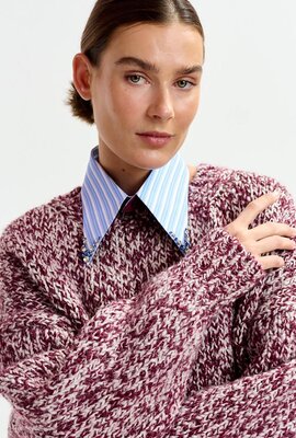 Essentiel Antwerp Blauw Rhinestone Kraagje