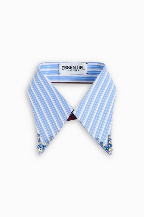 Essentiel Antwerp Blauw Rhinestone Kraagje