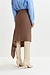 Essentiel Antwerp Camel Drape Detail Rok