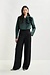 Essentiel Antwerp Black Elasticated Waist Pantalon