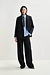 Essentiel Antwerp Black Elasticated Waist Pantalon