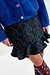 Essentiel Antwerp Navy Ruffled Mini Rok