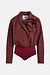 Essentiel Antwerp Bordeaux Blazer Body Blouse