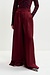 Essentiel Antwerp Bordeaux Wide Leg Pantalon