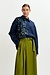 Essentiel Antwerp Indigo Embellished Blouse