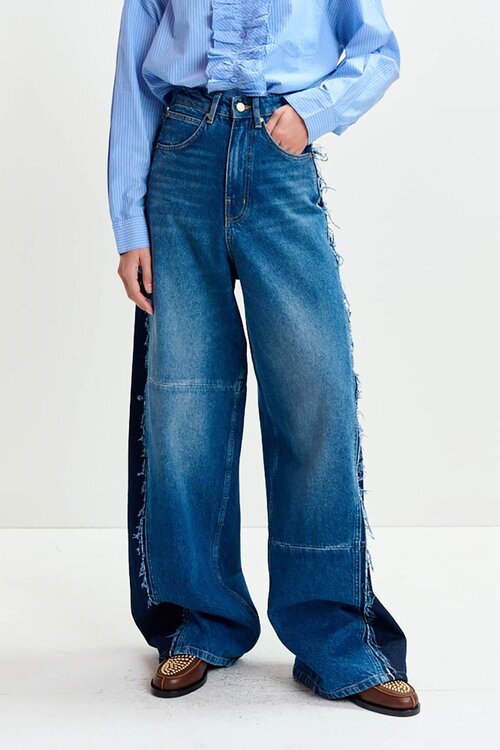Essentiel Antwerp Indigo Patchwork Jeans