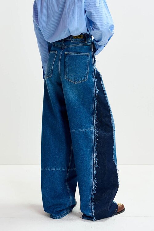 Essentiel Antwerp Indigo Patchwork Jeans