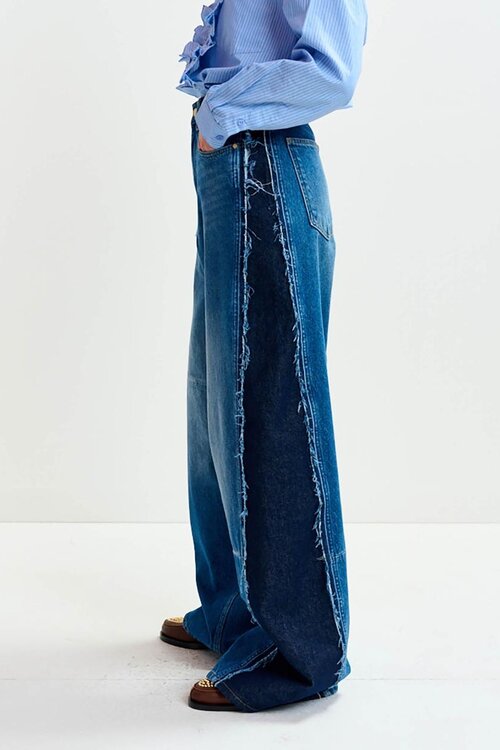 Essentiel Antwerp Indigo Patchwork Jeans