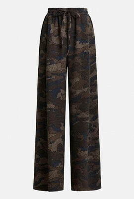 Essentiel Antwerp Black Elasticated Wast Pantalon