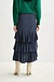 Essentiel Antwerp Diverse kleuren Tiered Ruffle Rok