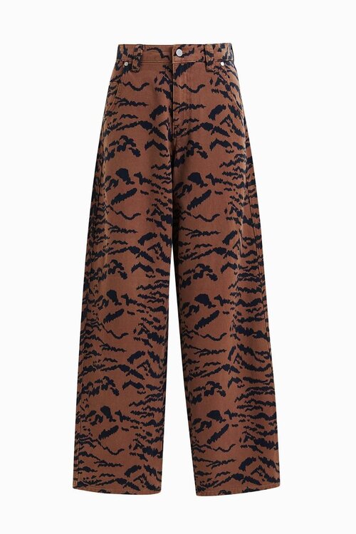 Essentiel Antwerp Camel Printed Jeans