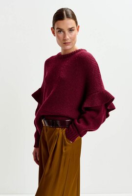 Essentiel Antwerp Bordeaux Trui
