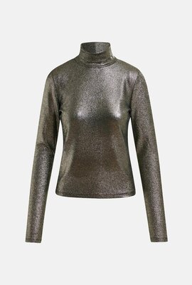Essentiel Antwerp Zilver T-shirt Turleneck