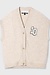 10Days light earth soft v-neck knit gilet