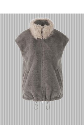 Marc Cain Donkergrijs Bodywarmer