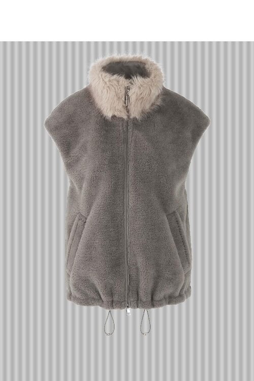 Marc Cain Donkergrijs Bodywarmer