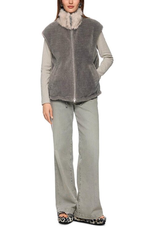 Marc Cain Donkergrijs Bodywarmer