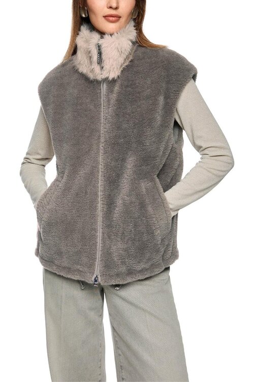 Marc Cain Donkergrijs Bodywarmer