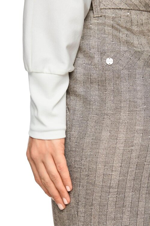 Marc Cain Donkergrijs Pantalon Fendou