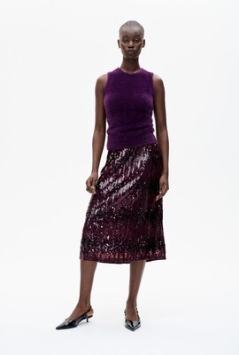 Baum Und Pferdgarten Bordeaux Midi Rok