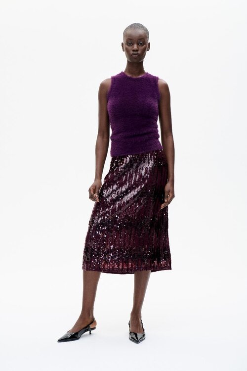 Baum Und Pferdgarten Bordeaux Midi Rok