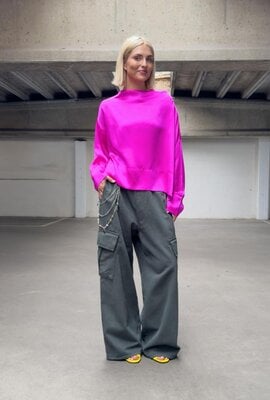 Sea Me Happy Pink Blouse