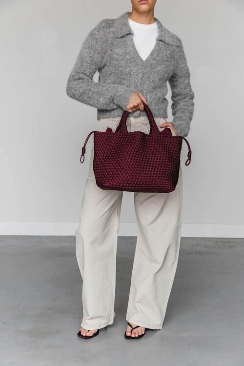Marrea Tassen Bordeaux Neopreen Tas