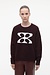Studio AR by Arma Bordeaux Kirsten boucle knit