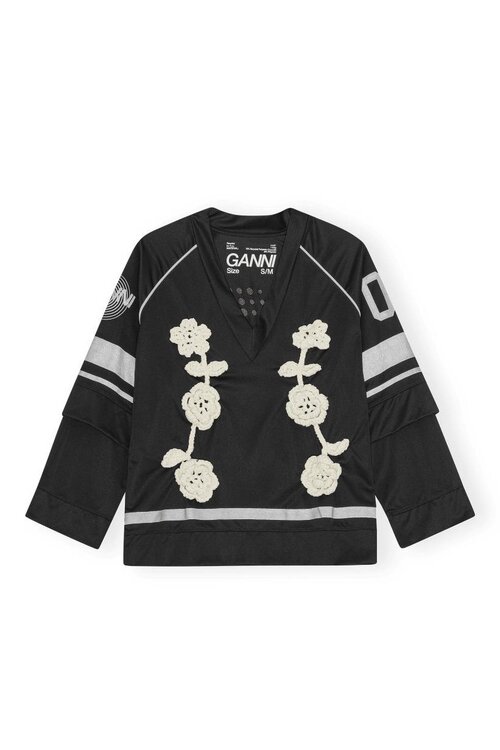 Ganni Zwart Shirt