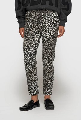 10Days Leopard cropped jogger leopard 10Days Leopard cropped jogger leopard