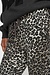 10Days Leopard cropped jogger leopard