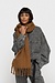 10Days Camel thick brushed scarf