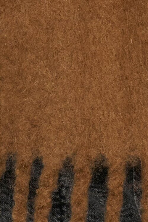 10Days Camel thick brushed scarf