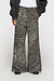 10Days Leopard wide leg jogger leopard